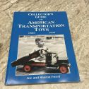 Out of Print Collector's Guide to American Transportation Toys 1895-1941. Freed Main Image