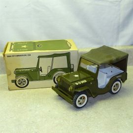 Vintage Tonka Army Jeep Commander In Box, 2304, Top