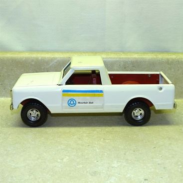 Vintage Ertl International Scout Pick Up Truck, Mountain Bell, Service Truck #1 Main Image Vintage Ertl International Scout Pick Up Truck, Mountain Bell, Service Truck #1 Main Image