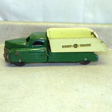 Vintage Buddy L Early Dump Truck, Pressed Steel Toy, East Moline ILL Main Image Vintage Buddy L Early Dump Truck, Pressed Steel Toy, East Moline ILL Main Image