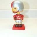 Vintage 1960'S SF Forty Niners Bobble Head -Square Red Wooden Base/Japan Main Image