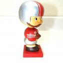 Vintage 1960'S SF Forty Niners Bobble Head -Square Red Wooden Base/Japan Alternate View 3