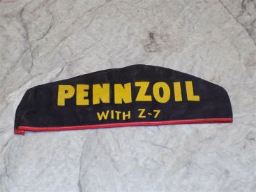 Vintage Original PENNZOIL Z-7 Oil Gas Service Station Uniform Attendant Hat Cap Main Image Vintage Original PENNZOIL Z-7 Oil Gas Service Station Uniform Attendant Hat Cap Main Image