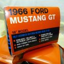 Vintage Wen Mac 1966 Ford Mustang GT In Box, Papers, Battery Op, Nice! Alternate View 11