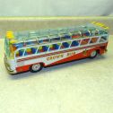 Vintage Alps Japan Tin Crown Bus In Box, Battery Operated, Works! Alternate View 4