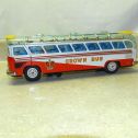 Vintage Alps Japan Tin Crown Bus In Box, Battery Operated, Works! Alternate View 3