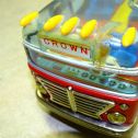 Vintage Alps Japan Tin Crown Bus In Box, Battery Operated, Works! Alternate View 7