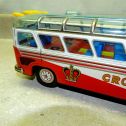 Vintage Alps Japan Tin Crown Bus In Box, Battery Operated, Works! Alternate View 10