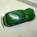 Vintage Cor Cor Toys Sedan Car, Chrysler Airflow, Pressed Steel Toy, Green Alternate View 3