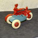 Vintage Cast Hubley U.S.A. Cop Motorcycle, Side Car, Toy, Early, 1724B Alternate View 1