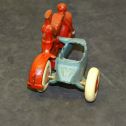Vintage Cast Hubley U.S.A. Cop Motorcycle, Side Car, Toy, Early, 1724B Alternate View 2