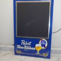 Vintage Pabst Blue Ribbon Beer New Old Stock Chalkboard Menu Board Sign Main Image