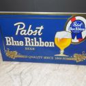Vintage Pabst Blue Ribbon Beer New Old Stock Chalkboard Menu Board Sign Alternate View 1