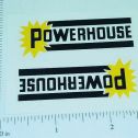 Pair Marx Powerhouse Logo Door Stickers Main Image