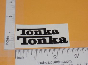 Tonka Gas Turbine Interior/Dashboard Behind Window Replacement Sticker Main Image