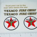 Buddy L Texaco Fire Chief Fire Truck Sticker Set Main Image