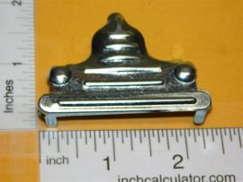 Marx Small Truck Plated Replacement Grill Toy Part