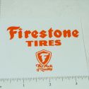 3" Wide Firestone Tires Sticker Main Image