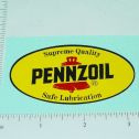 2" Pennzoil Motor Oil Oval Sticker Main Image