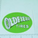 3" Wide Oldfield Tires Sticker Main Image