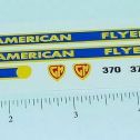 American Flyer S Scale 370 GP-7 Diesel Locomotive Sticker Set Main Image