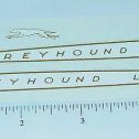 Arcade Greyhound Lines Bus Sticker Set Main Image