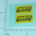 Barclay Hertz Van Diecats Toy Sticker Pair Main Image