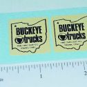 Pair Buckeye Trucks Door Replacement Sticker Set Main Image