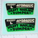 Pair Buddy L Heavy Hauling Dumper Sticker Set Main Image