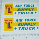 Pair Buddy L Air Force Supply Truck Stickers Main Image