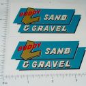 Pair Buddy L Ride On Sand & Gravel Truck Stickers Main Image