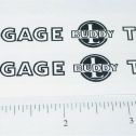 Pair Buddy L Baggage Truck Sticker Set Main Image