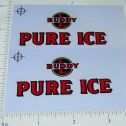 Pair Buddy L Pure Ice Truck Replacement Sticker Set Main Image