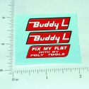 Buddy L Fix My Flat Wrecker Tow Truck Stickers Main Image
