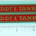 Pair Buddy L Tank Line Truck Sticker Set Main Image