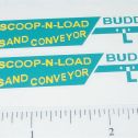 Pair Buddy L Scoop N Load Sand Conveyer Stickers Main Image