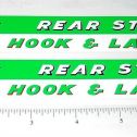 Pair Buddy L Rear Steer Hook N Ladder Truck Stickers Main Image