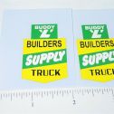 Pair Buddy L Builders Supply Truck Stickers Main Image