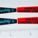 Pair Buddy L Freight Conveyer Replacement Stickers Main Image