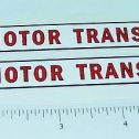 Tonka Motor Transport Auto Hauler Sticker Pair Main Image