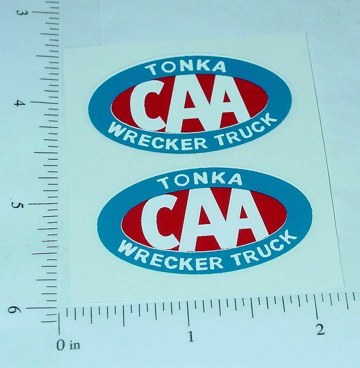 Mighty Tonka Wrecker Replacement Sticker Set     TK-204 