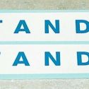 Pair Tonka Standard Oil Tanker Sticker Set Main Image