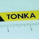 Tonka Construction Vehicle Rear Bumper Sticker Main Image
