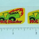 Pair Tonka Hot Hauler Nostaligic T NOS Sticker Set Main Image