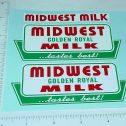 Pair Tonka Midwest Milk Metro Van Sticker Set Main Image