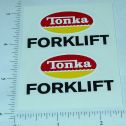 Pair Mighty Tonka Fork Lift Toy Stickers Main Image