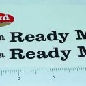Mighty Tonka Ready Mixer Truck Stickers Main Image