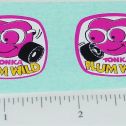 Pair Tonka Plum Wild Toy Car Replacement Stickers Main Image