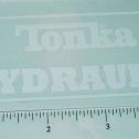 Mighty Tonka Hydraulic Dump Truck Replacement Stickers Main Image