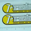 Pair Tru Matic Ride On Toys (New York) Stickers Main Image